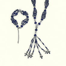 Load image into Gallery viewer, Set  ,Collar con Ilde  para Yemaya/Precio Especial