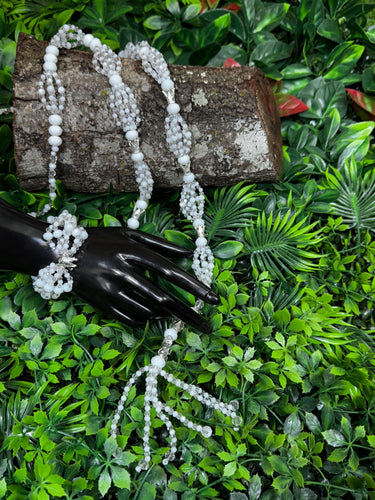 Set  ,Collar con Ilde  para Obatala/Precio Especial