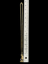 Load image into Gallery viewer, Cadena con Dije San Lazaro,stainless steel/Baño Oro